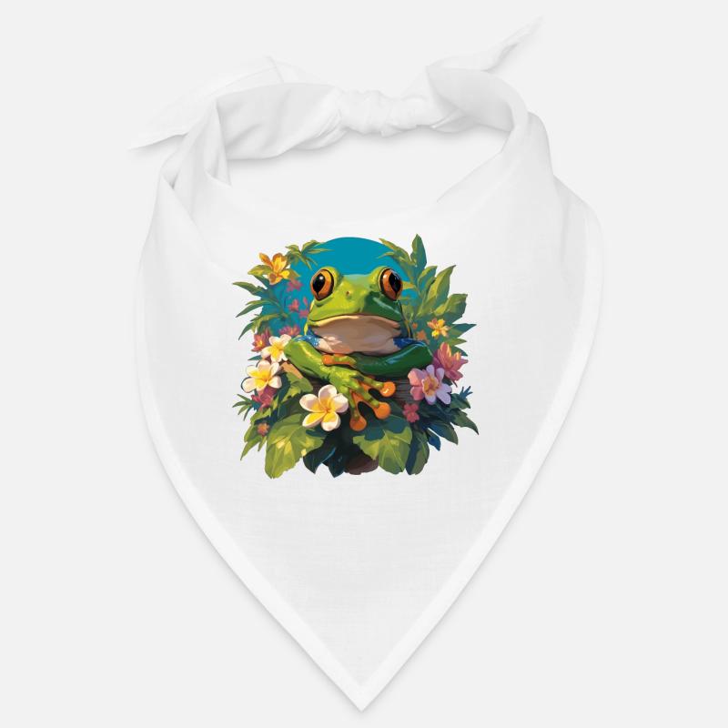 Frog Frogs Bandana