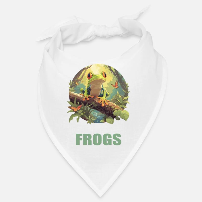 Frog Frogs Bandana