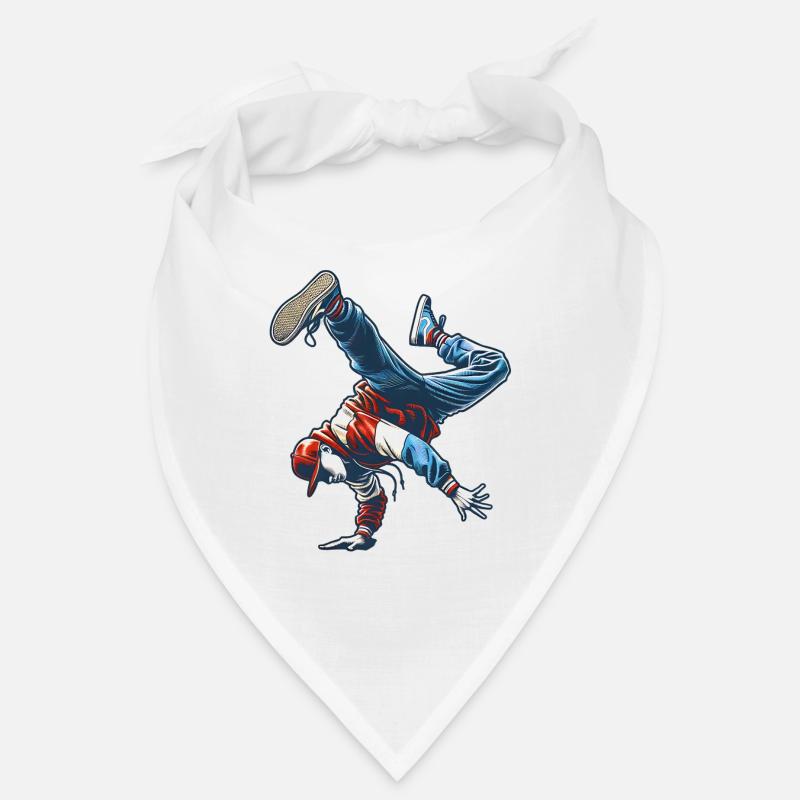 Breakdance - Bandana - Weiß