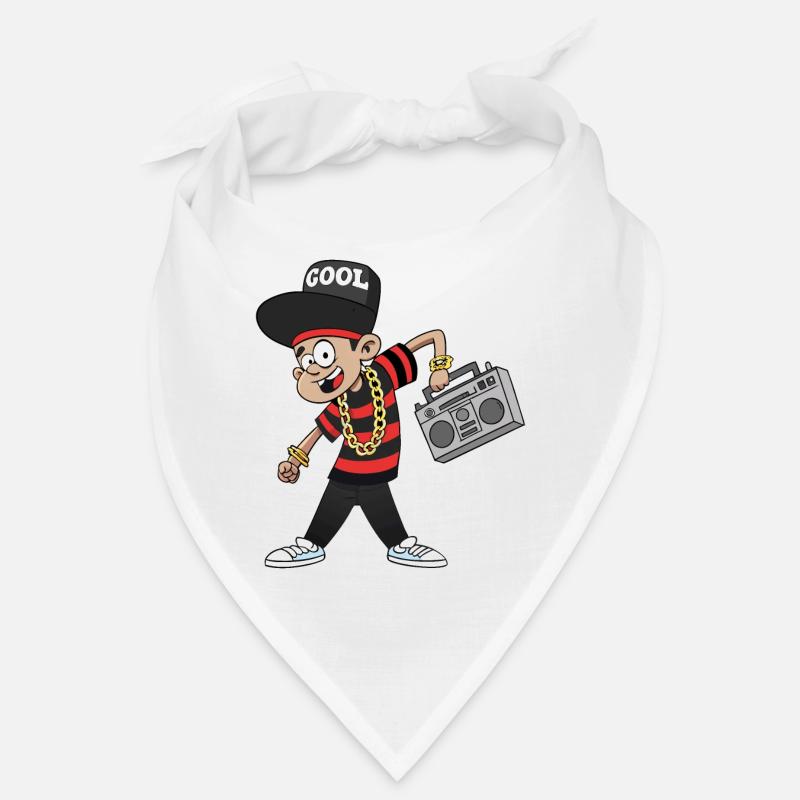 PUNK-MANN - Bandana - Weiß