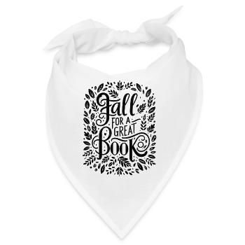 Verlieben Sie sich in ein großartiges Buch Bücher lesen Bücherwurm - Bandana - Weiß - Vorne