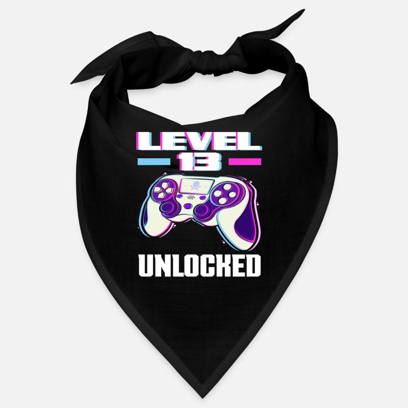 Level 13 Freigeschaltet Geburtstag Bandana