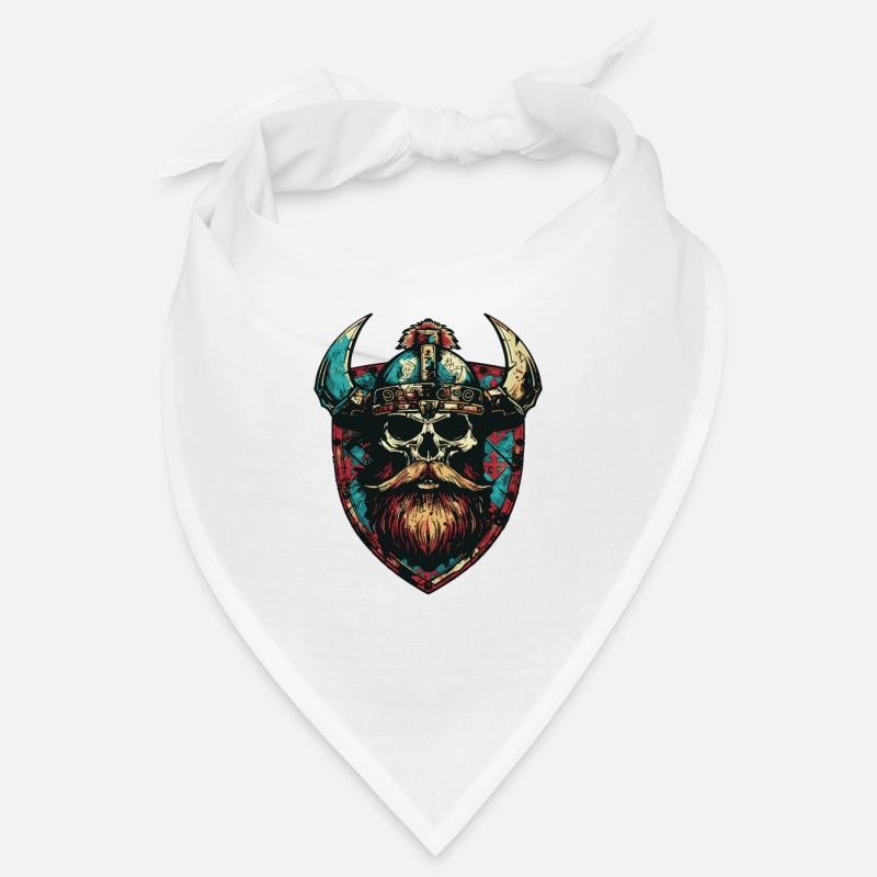 Wikinger Skull Wappen Bandana