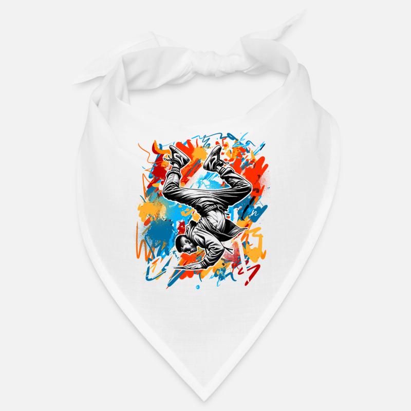 Breakdance - Bandana - Weiß