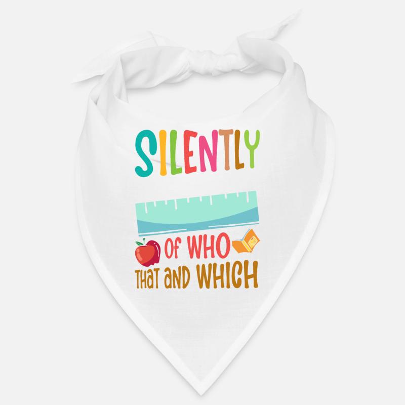 Drôle de professeur d’école d’anglais Bandana