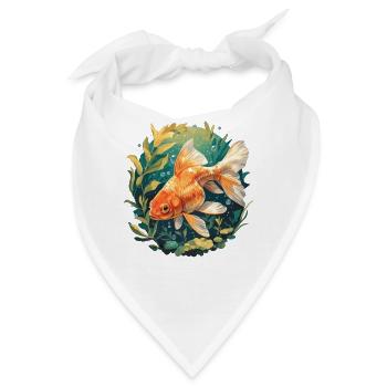 Goldfische Goldfisch - Bandana - Weiß - Vorne
