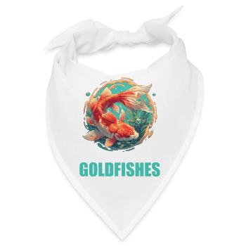 Goldfische Goldfisch - Bandana - Weiß - Vorne