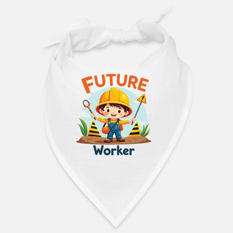 Future Worker - Conception mignonne d’ouvrier de la construction Bandana