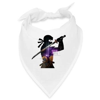 NINJA - Bandana - Weiß - Vorne