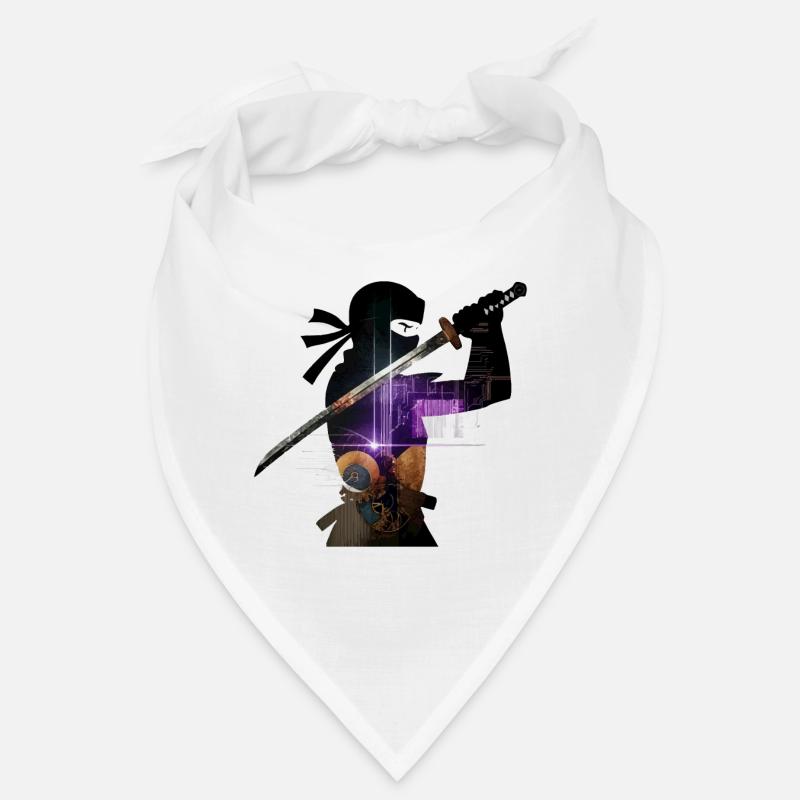 NINJA - Bandana - Weiß