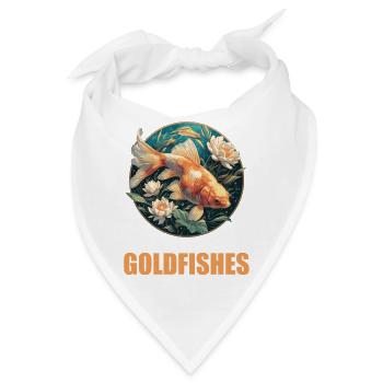 Goldfische Goldfisch - Bandana - Weiß - Vorne