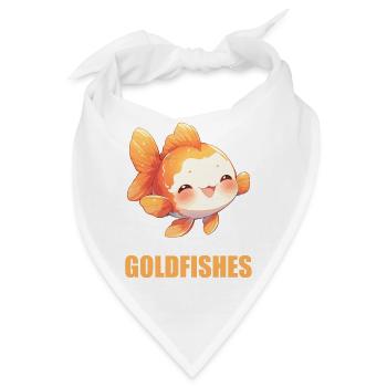 Goldfische Goldfisch - Bandana - Weiß - Vorne