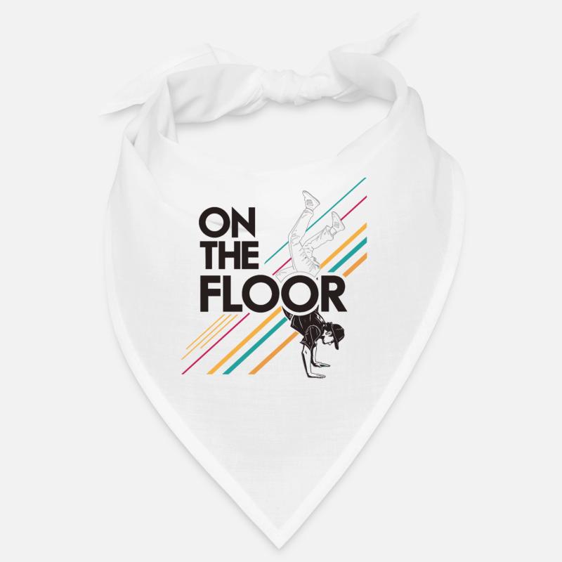 Sur le sol - Conception Breakdance Cool Bandana