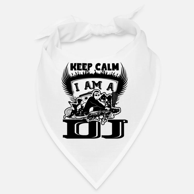 Keep calm I am a DJ Bandana
