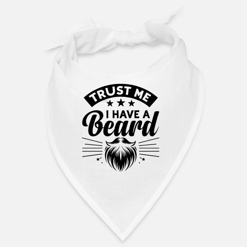 Glaub mir, ich habe einen Bart Gesichtsbehaarung Bärte Mann Bandana