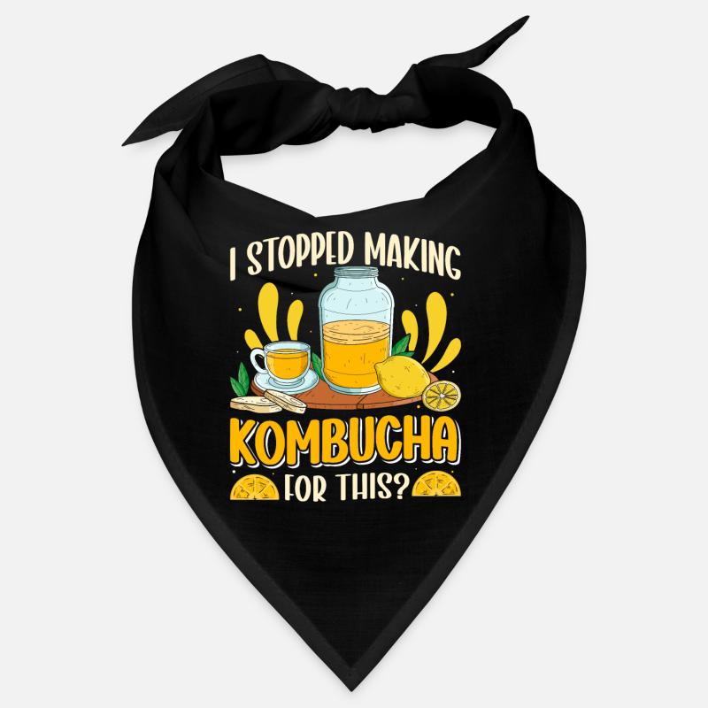 Kombucha Scoby fermented drinks Bandana