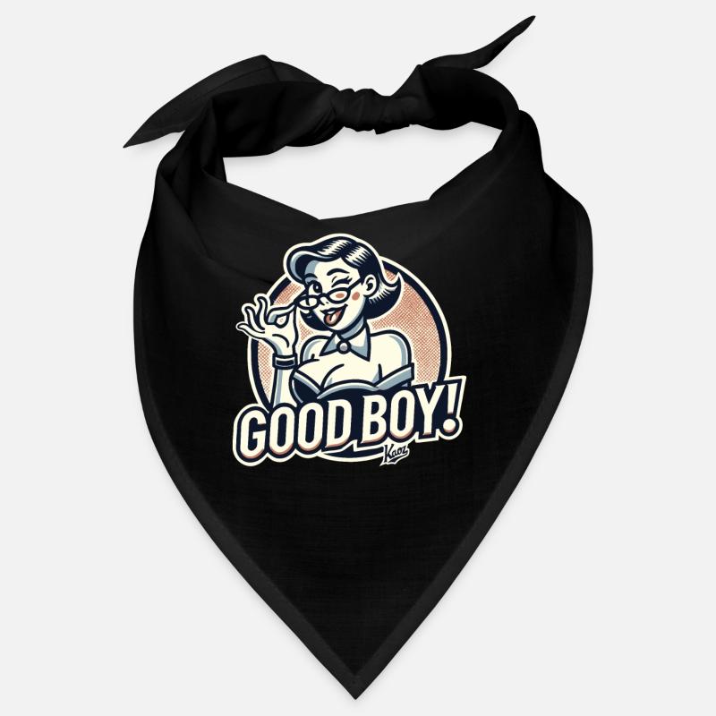 Belle dame nerd stricte : Bon garçon ! Bandana