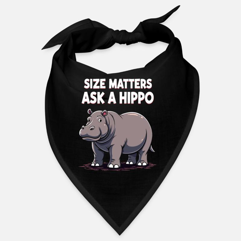 Hippo humor, Sarcastic quotes, Funny Bandana