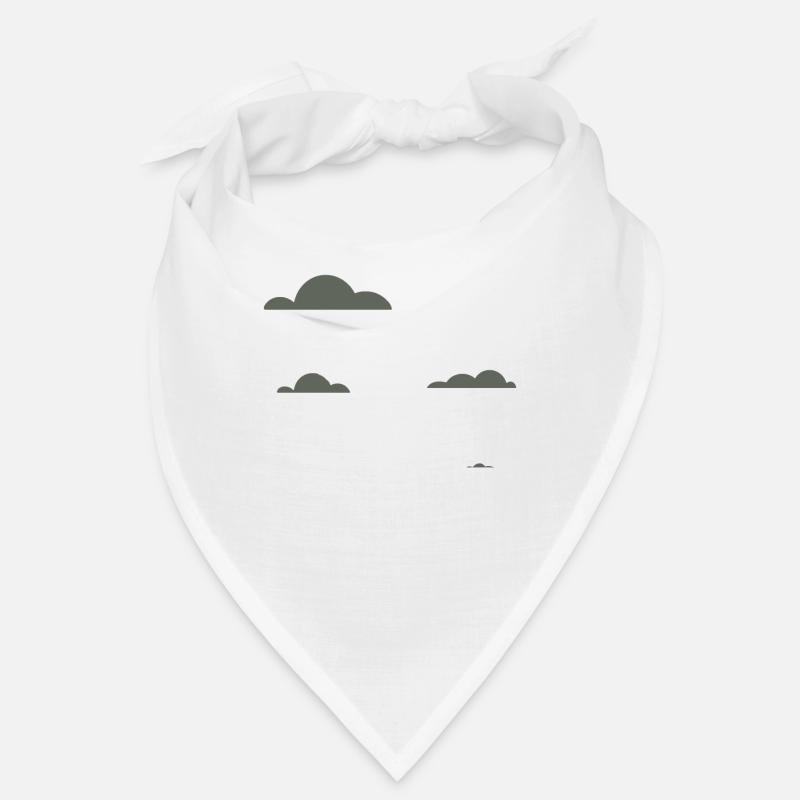 Cloudy view, Relaxing sky, Dreamy Bandana