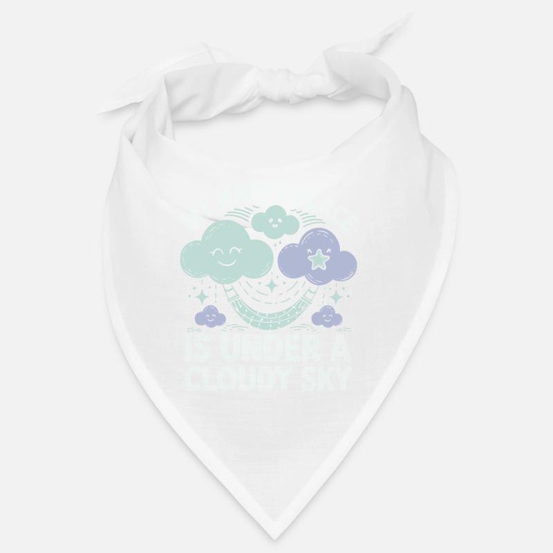 Cloudy view, Relaxing sky, Dreamy Bandana