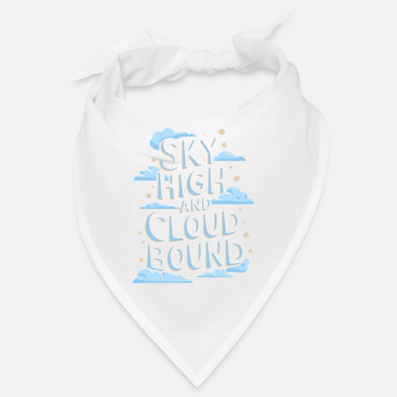Cloud View, Relaxing Sky, Dreamy Bandana