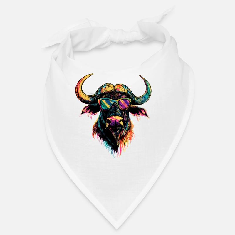 Buffle du Cap Buffalo Safari Buffle d’Afrique Bandana