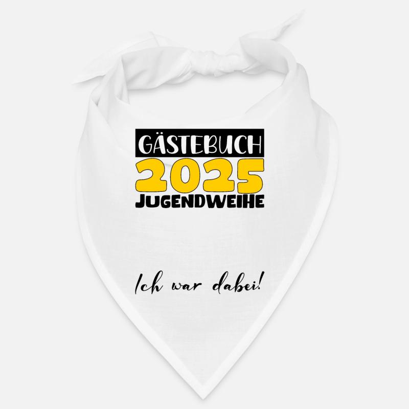 Jugendweihe 2025 Gästebuch Geschenk Mädchen Jungen Bandana