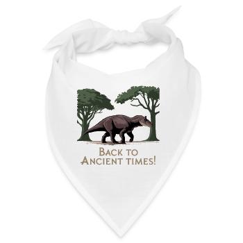ZURÜCK IN DIE ANTIKE - Bandana - Weiß - Vorne