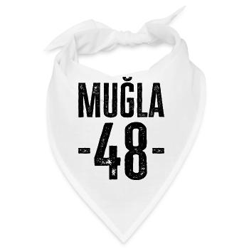 Muğla 48 – Schönheit aus Türkiye - Bandana - Weiß - Vorne