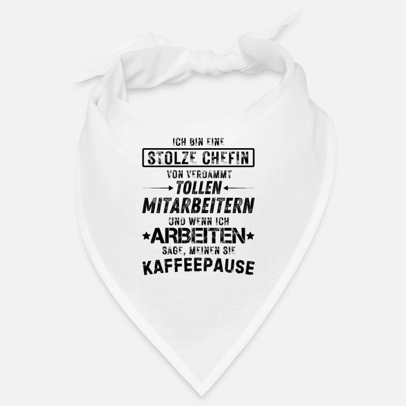 Stolze Chefin Von Verdammt Tollen Mitarbeitern Bandana