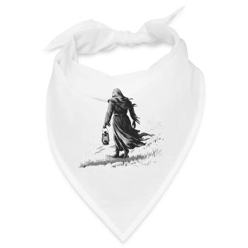 MYSTISCHE REISE - Bandana - Weiß - Vorne