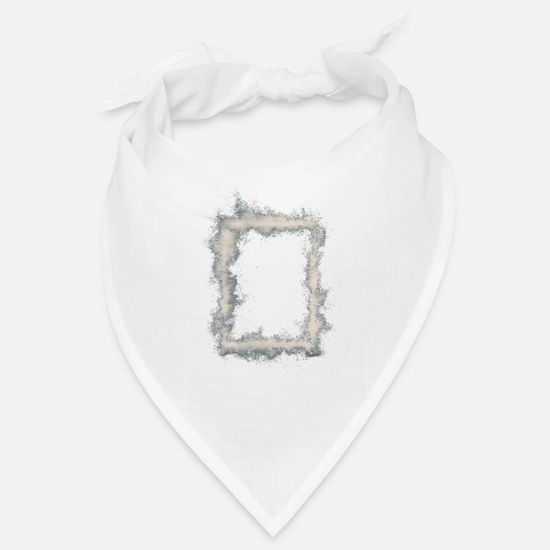 rectangle blanc Bandana
