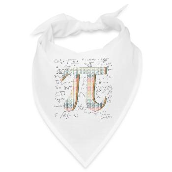 Pi Day Feier Zahlenmuster Mathe Begeisterung - Bandana - Weiß - Vorne