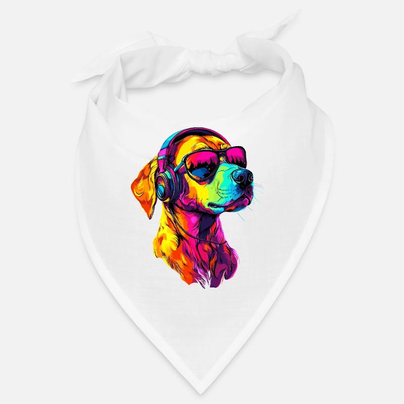 Rhodesian Ridgeback chasse chien chiens Pride Ridgeback - Bandana - blanc