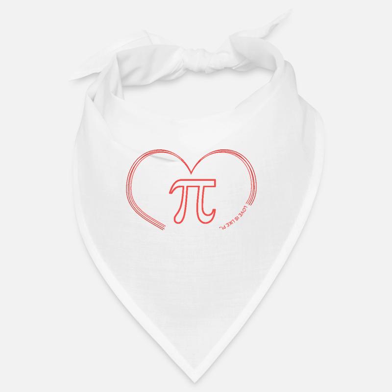 Pi Day Love Is Like Pi Never Ending Bandana