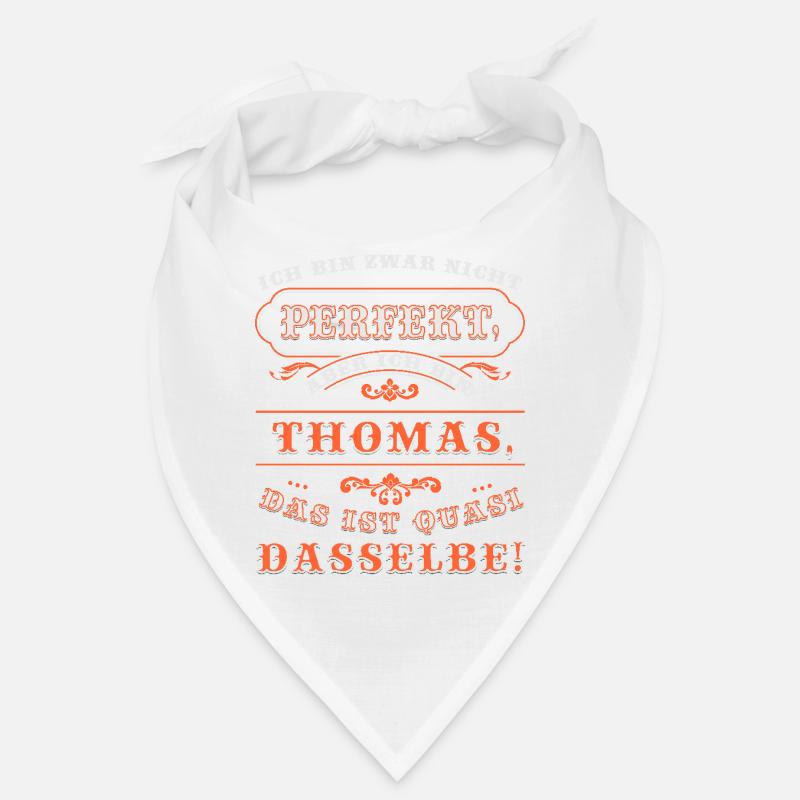 Funny THOMAS for Name Day with Name Name Bandana