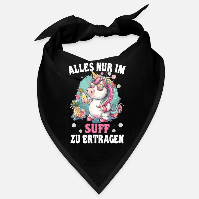 Buntes Erfrischendes Cocktail Einhorn Bandana