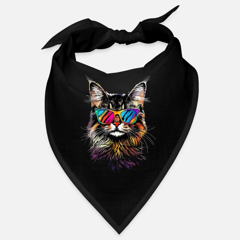 Chat de la forêt norvégienne Chat des forêts norvégiennes Bandana