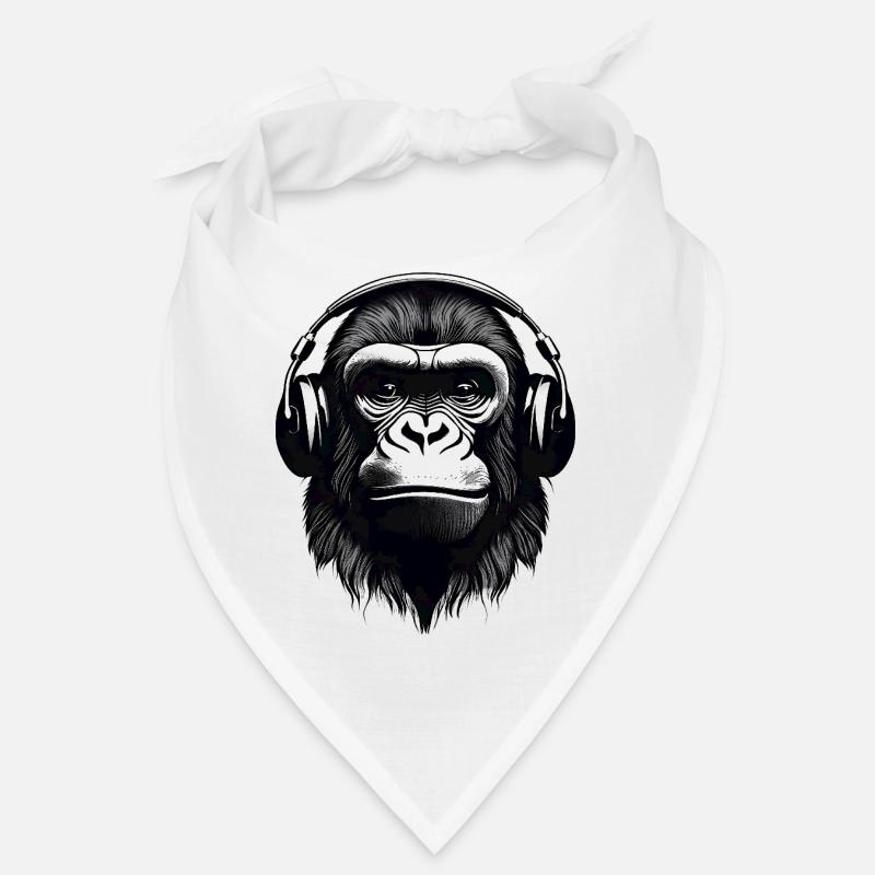 Gorilla, Primat, Affe Bandana
