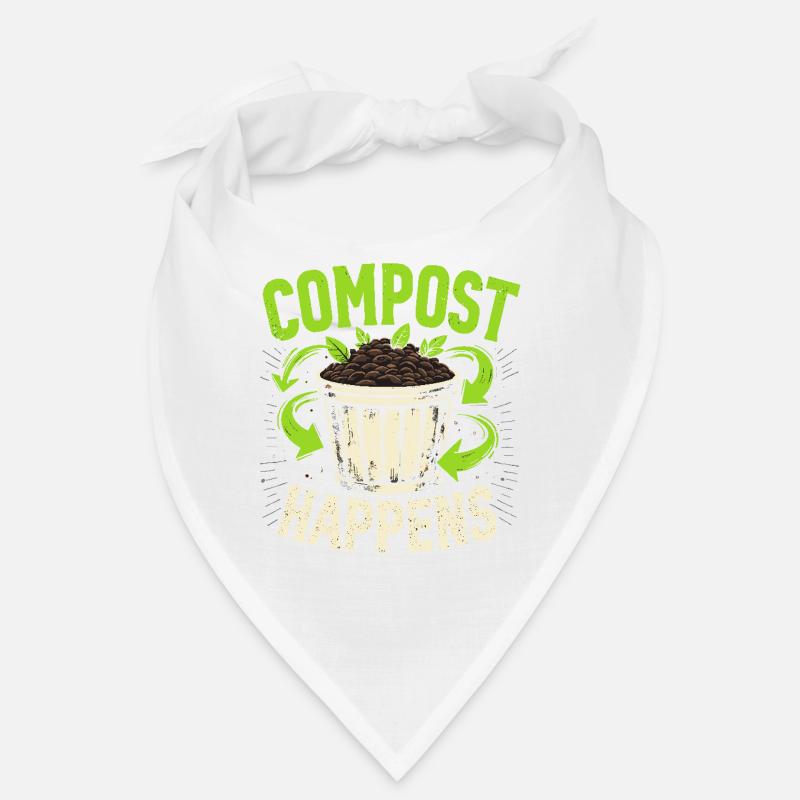 Adeptes du compostage Jardinage durable Bandana