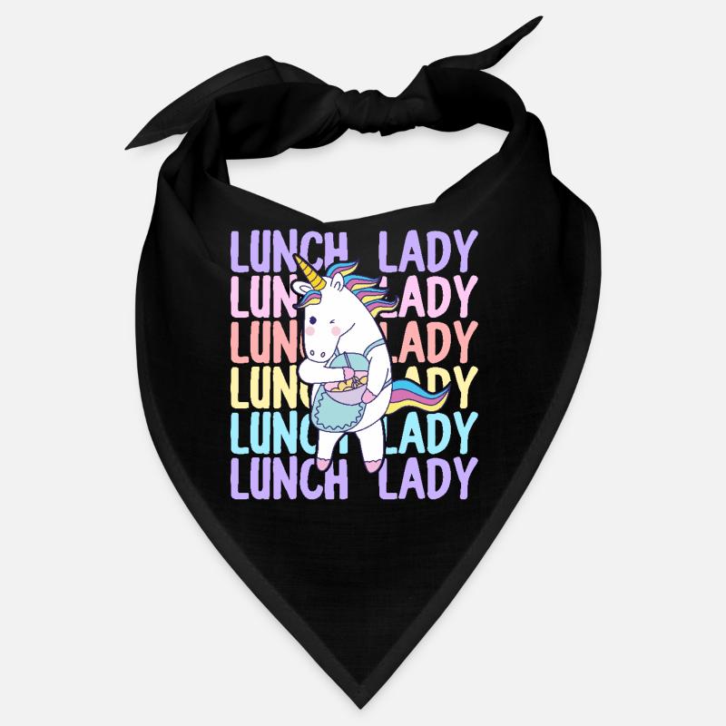 Lunch Lady Cafeteria Crew Conception graphique pour Bandana