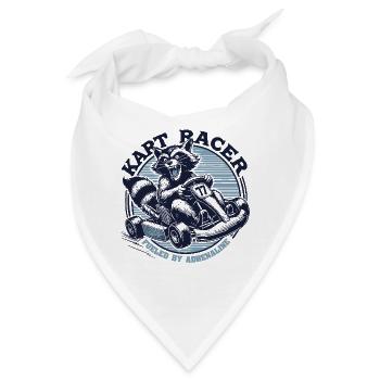 Go-Kart Racer Mit Nervenkitzel - Bandana - Weiß - Vorne