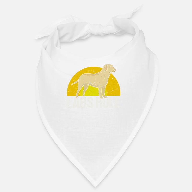 Labs Rule - Labrador Dog Lover Design Bandana
