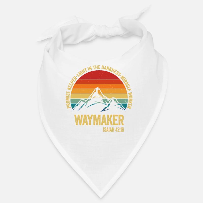 Waymaker Promise Keeper Miracle Worker Bandana