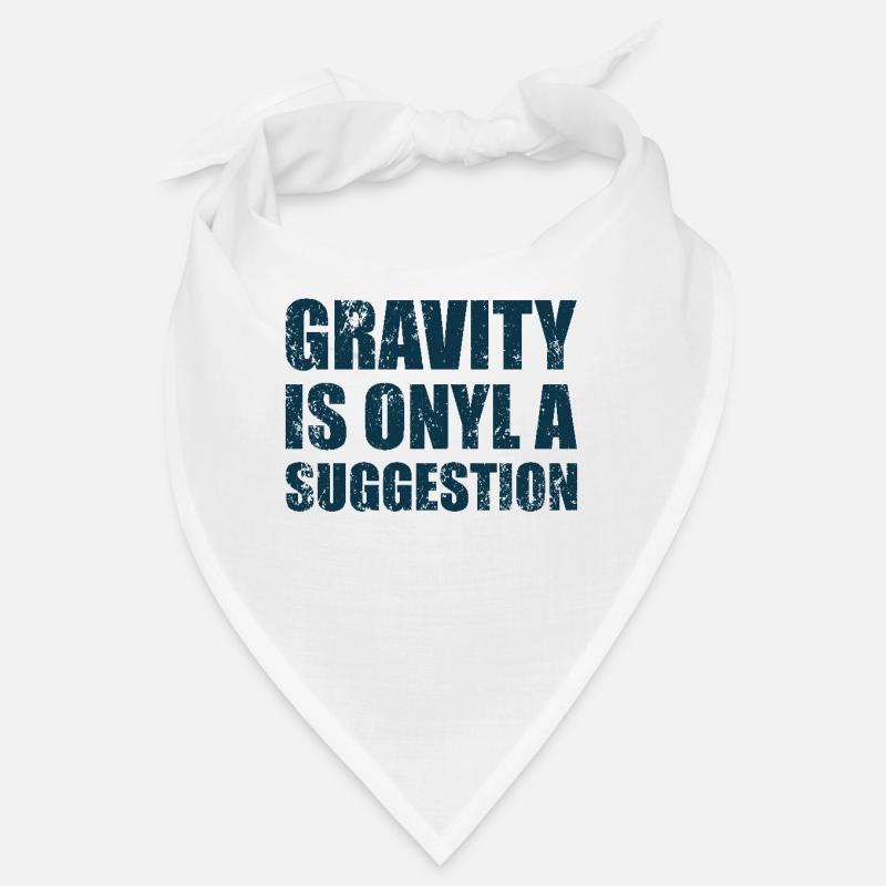 Gravity is just a suggestion boulderer Bandana