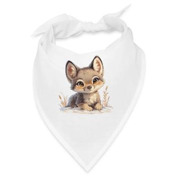 Schakale Schakal - Bandana - Weiß - Vorne