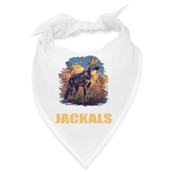 Schakale Schakal - Bandana - Weiß - Vorne