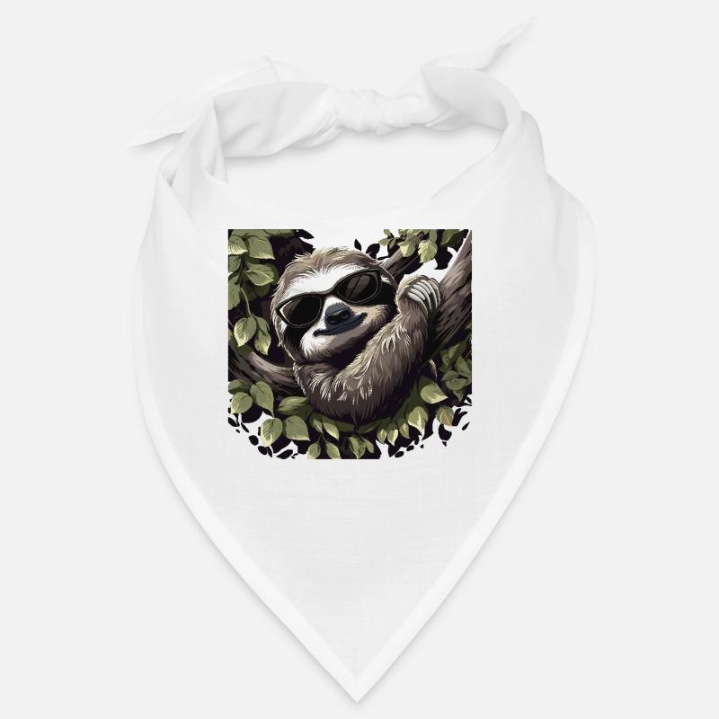 Sloth Office Work Colleague Funny Bandana