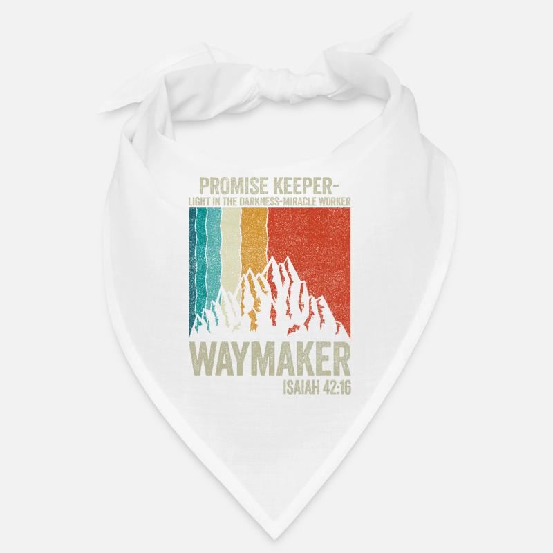 Waymaker Promise Keeper Miracle Worker Bandana