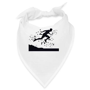 Trail Runner Cross Trail Bergläufer - Bandana - Weiß - Vorne